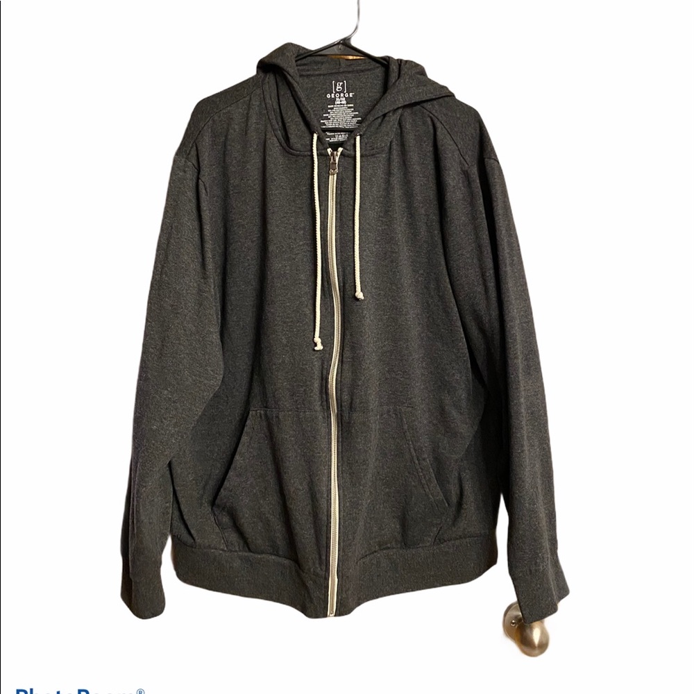 Charcoal Gray Hooded Sweatshirt